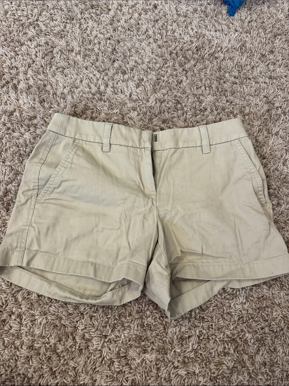 J. Crew Khaki Cotton Bermuda Shorts